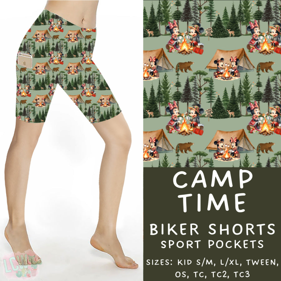 Preorder Custom Styles - Camp Time - Closes 12 Mar - ETA early Jun 2025 Leggings