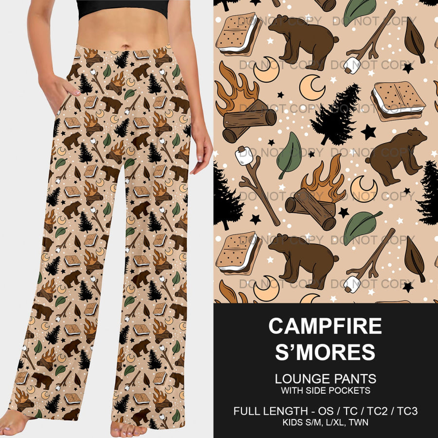 PREORDER Custom Styles - Campfire Smores - Closes 25 Feb - ETA late May 2025 Loungewear