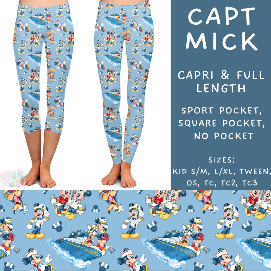 Preorder Custom Styles - Capt Mick - Closes 18 Nov - ETA early Feb 2025 Leggings