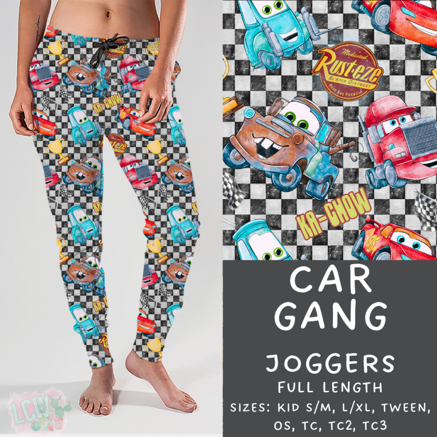 Preorder Custom Styles - Car Gang - Closes 12 Mar - ETA early Jun 2025 Leggings