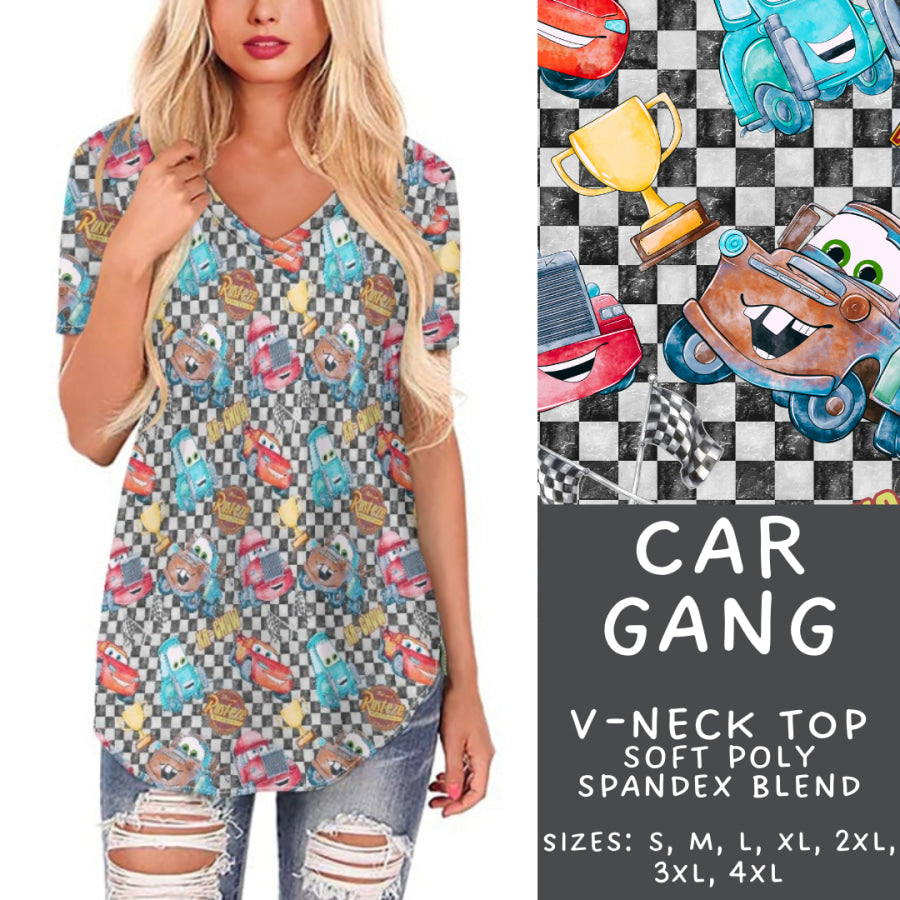 Preorder Custom Styles - Car Gang - Closes 12 Mar - ETA early Jun 2025 Leggings