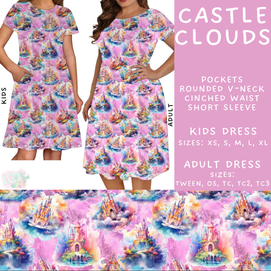 Preorder Custom Styles - Castle Clouds - Closes 18 Nov - ETA early Feb 2025 Leggings