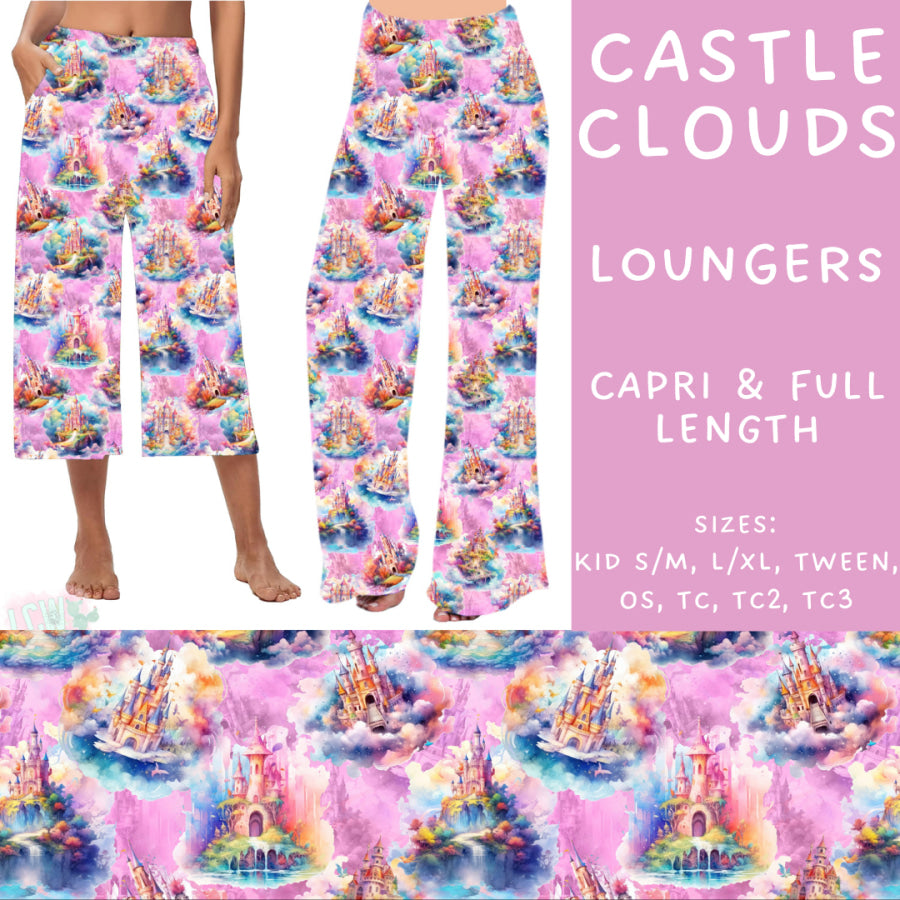 Preorder Custom Styles - Castle Clouds - Closes 18 Nov - ETA early Feb 2025 Leggings