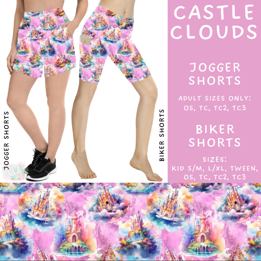 Preorder Custom Styles - Castle Clouds - Closes 18 Nov - ETA early Feb 2025 Leggings