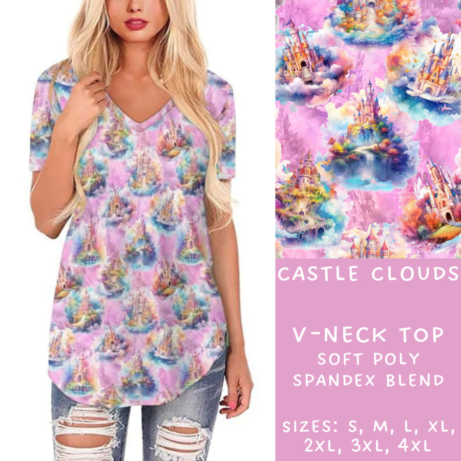 Preorder Custom Styles - Castle Clouds - Closes 18 Nov - ETA early Feb 2025 Leggings