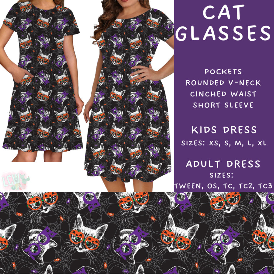 Preorder Custom Styles - Cat Glasses - Closes 28 Jun - ETA late Oct 2025 Leggings