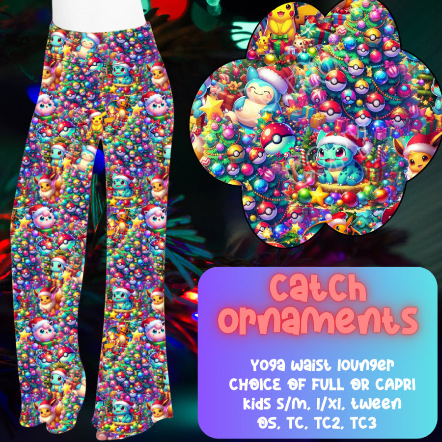 PREORDER Custom Styles - Catch Ornaments - Closes 1 Oct - ETA late Dec 2024 Leggings