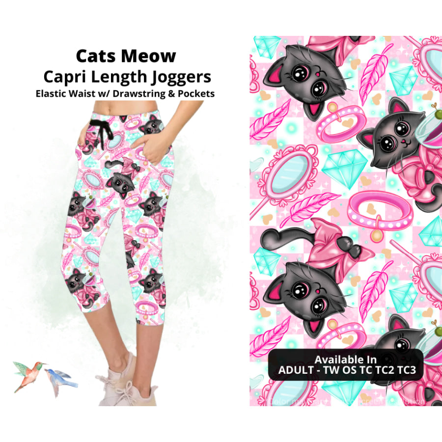 Preorder Custom Styles - Cat’s Meow - Closes 19 Feb - ETA late May 2025 Leggings