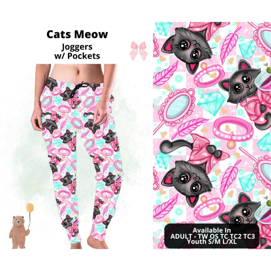 Preorder Custom Styles - Cat’s Meow - Closes 19 Feb - ETA late May 2025 Leggings