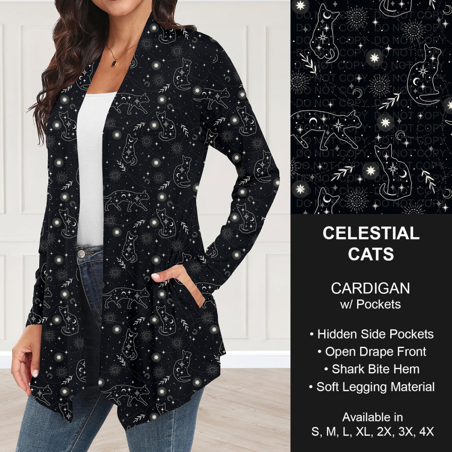 Preorder Custom Styles - Celestial Cats - Closes 23 Sep - ETA late Dec 2025 Loungewear