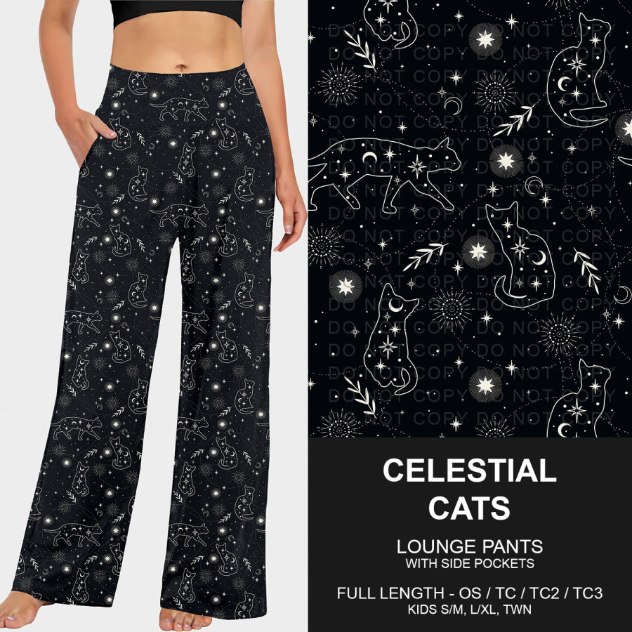 Preorder Custom Styles - Celestial Cats - Closes 23 Sep - ETA late Dec 2025 Loungewear