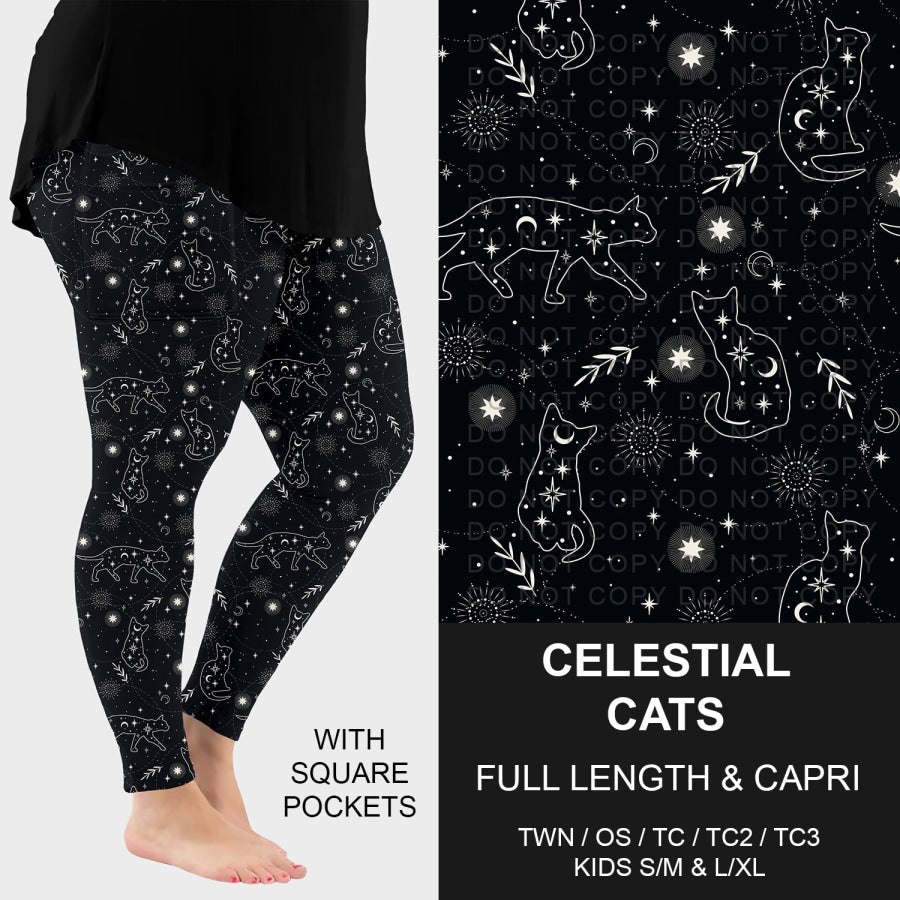 Preorder Custom Styles - Celestial Cats - Closes 23 Sep - ETA late Dec 2025 Loungewear