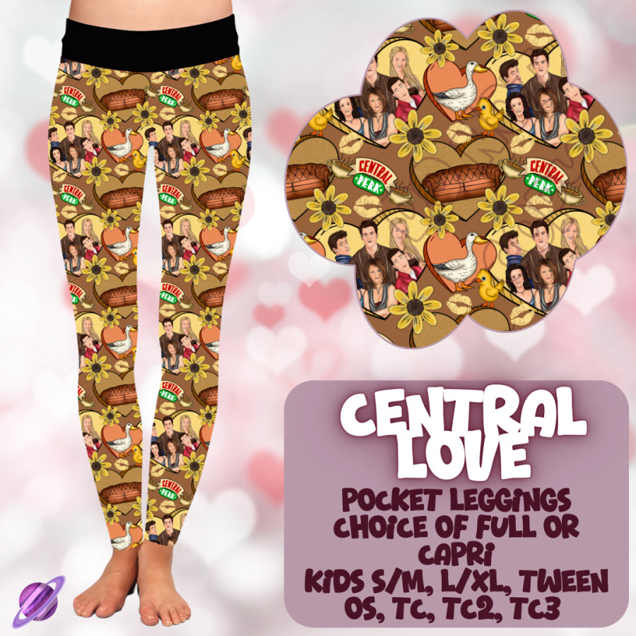 PREORDER Custom Styles - Central Love - Closes 2 Dec - ETA mid Feb 2025 Leggings