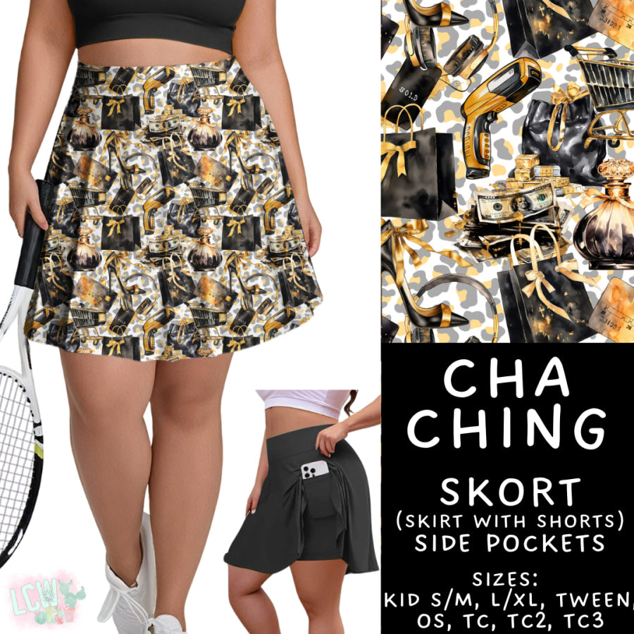 Preorder Custom Styles - Cha Ching - Closes 22 Sep - ETA mid Dec 2025 Leggings