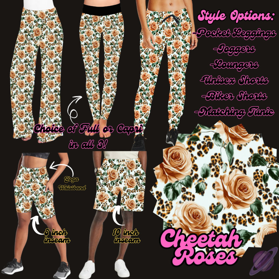 Preorder Custom Styles - Cheetah Roses - Closes 23 Mar - ETA late Jun 2025 Streetwear