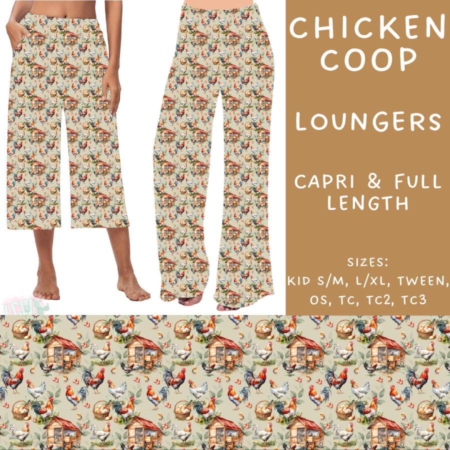 Preorder Custom Styles - Chicken Coop - Closes 23 Sep - ETA early Dec 2024 Leggings