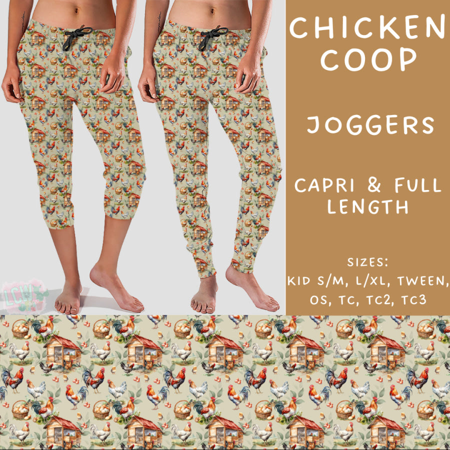 Preorder Custom Styles - Chicken Coop - Closes 23 Sep - ETA early Dec 2024 Leggings