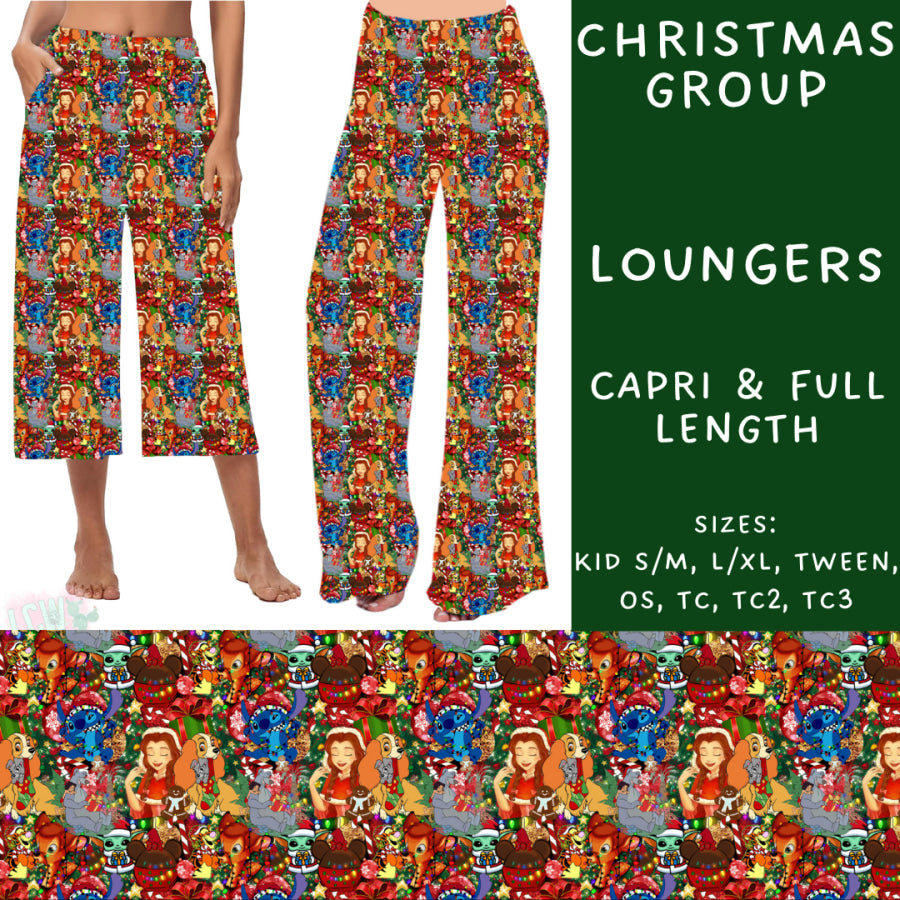 Preorder Custom Styles - Christmas Group - Closes 31 Oct - ETA early Jan 2025 Leggings