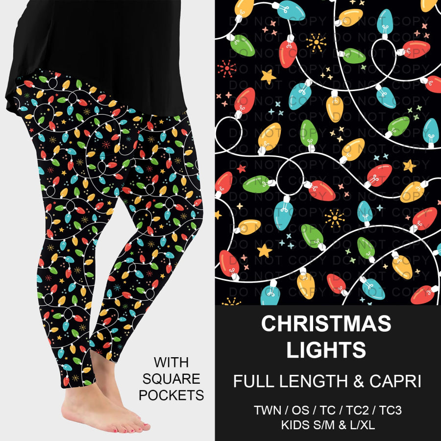 PREORDER Custom Styles - Christmas Lights - Closes 22 Jul - ETA late Oct 2025 Loungewear