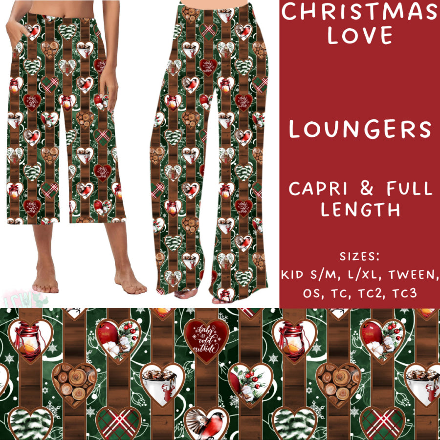 Preorder Custom Styles - Christmas Love - Closes 31 Oct - ETA early Jan 2025 Leggings