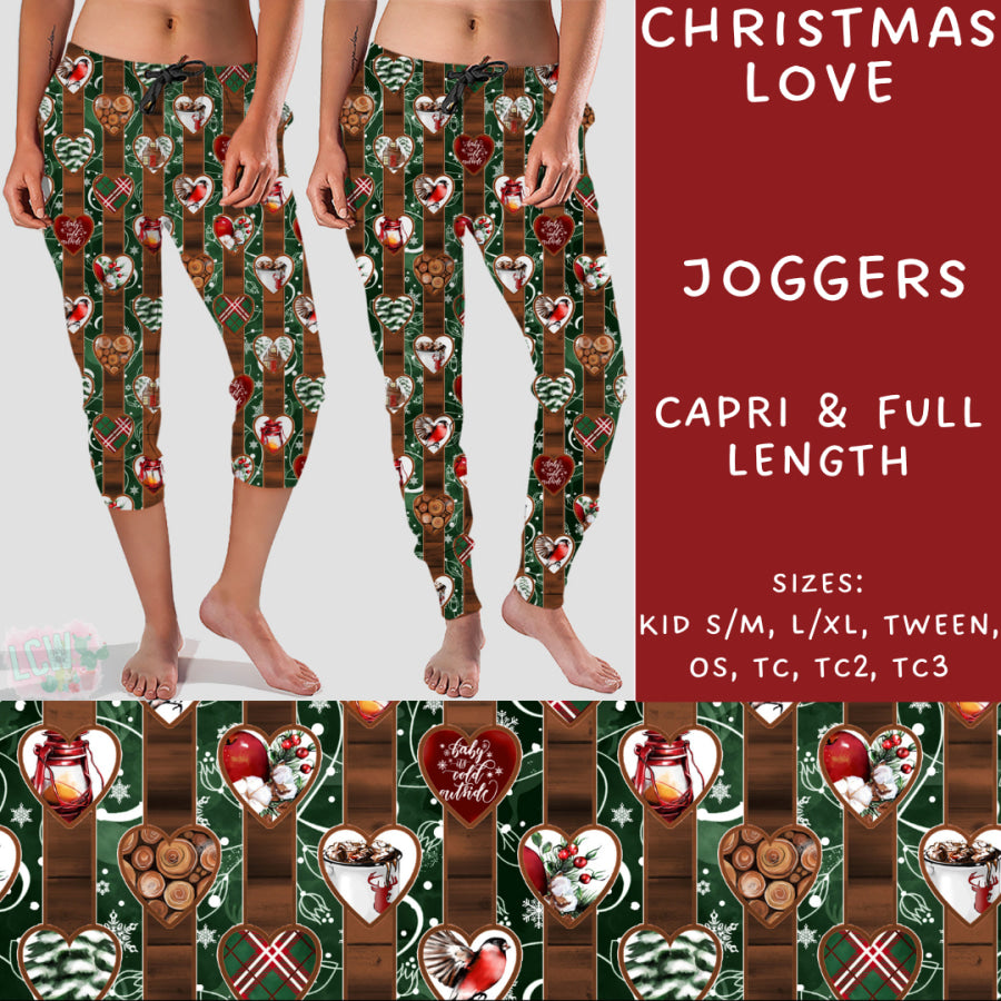 Preorder Custom Styles - Christmas Love - Closes 31 Oct - ETA early Jan 2025 Leggings