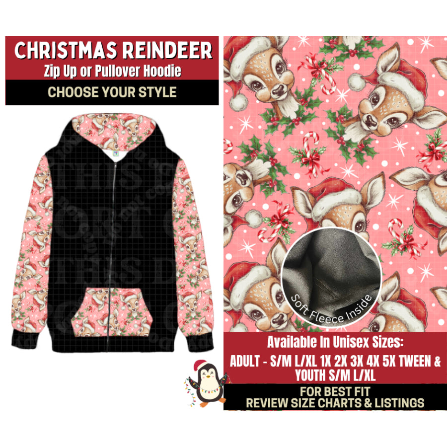 Preorder Custom Styles Christmas Reindeer Closes 4 Sep ETA early Jan 2026 Leggings