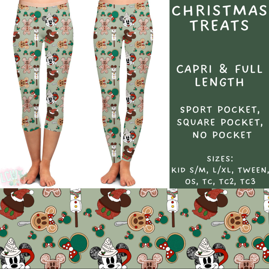 Preorder Custom Styles - Christmas Treats - Closes 31 Oct - ETA early Jan 2025 Leggings