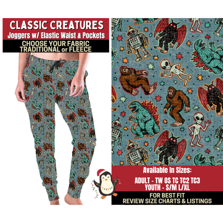 Preorder Custom Styles Classic Creatures Closes 4 Sep ETA early Jan 2026 Leggings