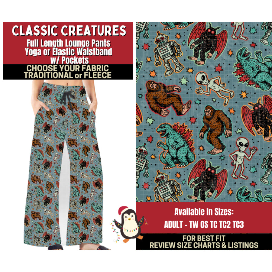 Preorder Custom Styles Classic Creatures Closes 4 Sep ETA early Jan 2026 Leggings