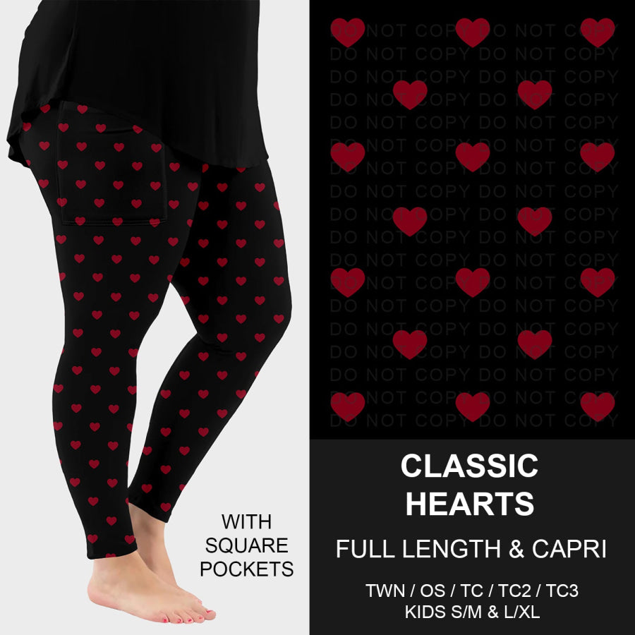 Preorder Custom Styles - Classic Hearts - Closes 2 Dec - ETA early Mar 2026 Loungewear