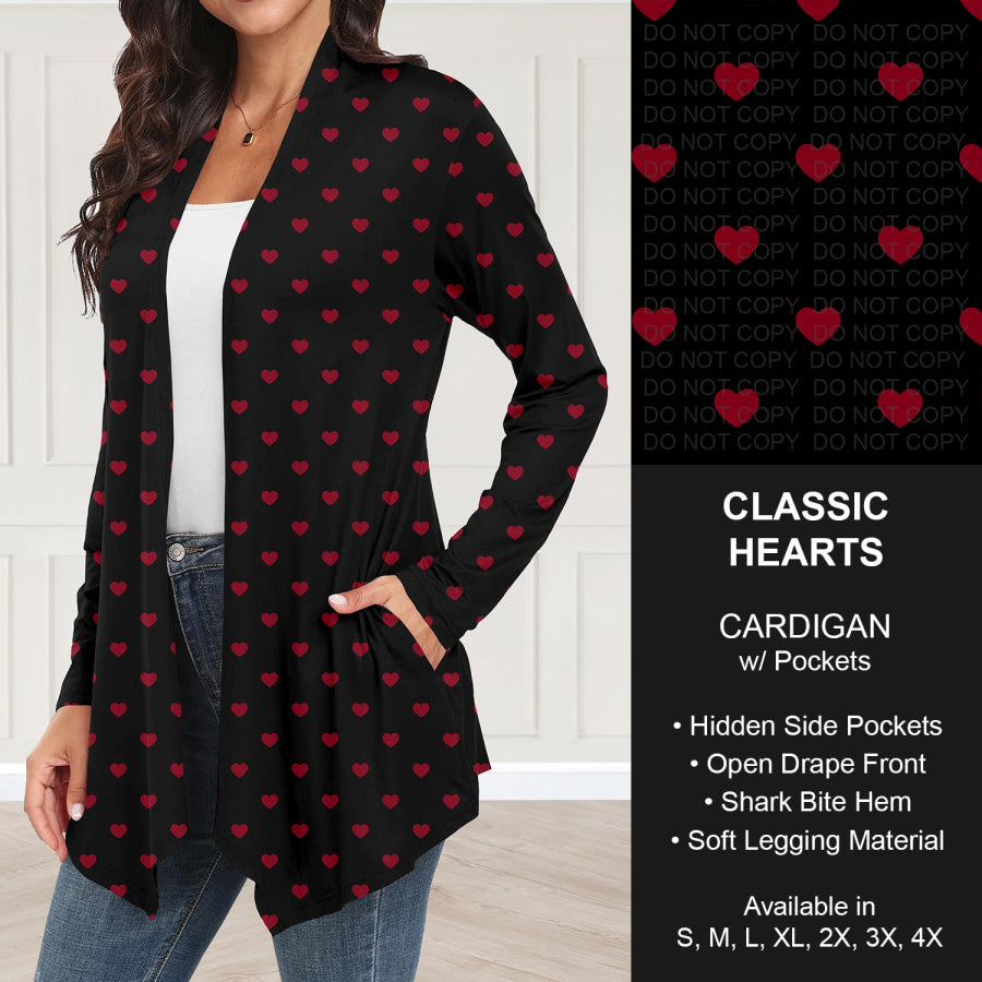 Preorder Custom Styles - Classic Hearts - Closes 2 Dec - ETA early Mar 2026 Loungewear