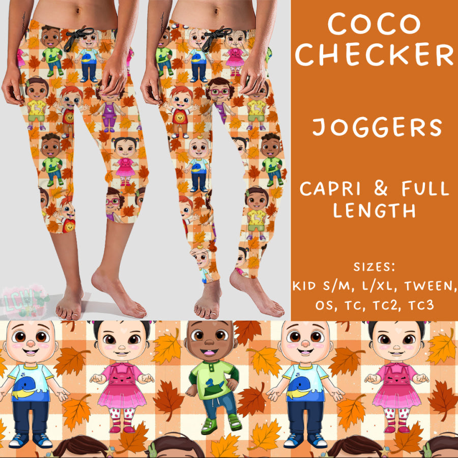 Preorder Custom Styles - Coco Checker - Closes 9 Oct - ETA late Dec 2024 Leggings