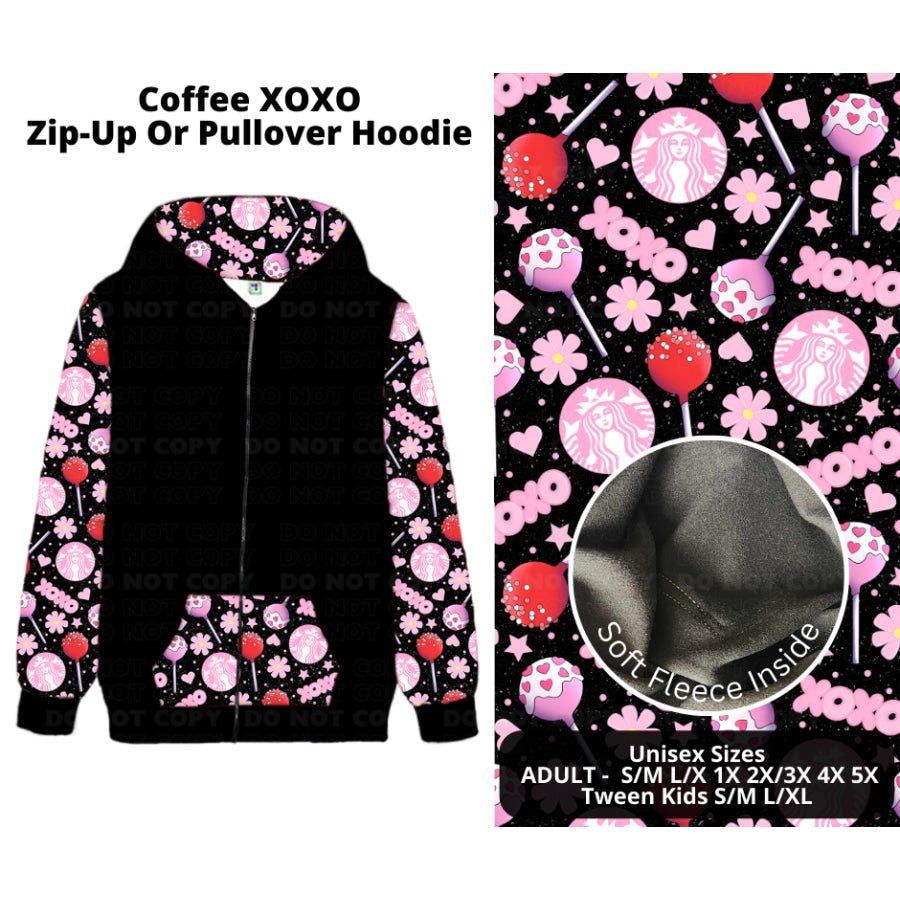 PREORDER Custom Styles - Coffee XOXO - Closes 21 Nov - ETA late Feb 2025 Leggings