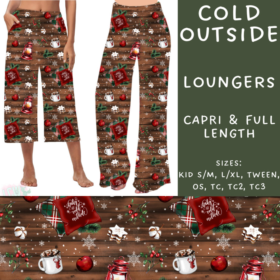 Preorder Custom Styles - Cold Outside - Closes 31 Oct - ETA early Jan 2025 Leggings