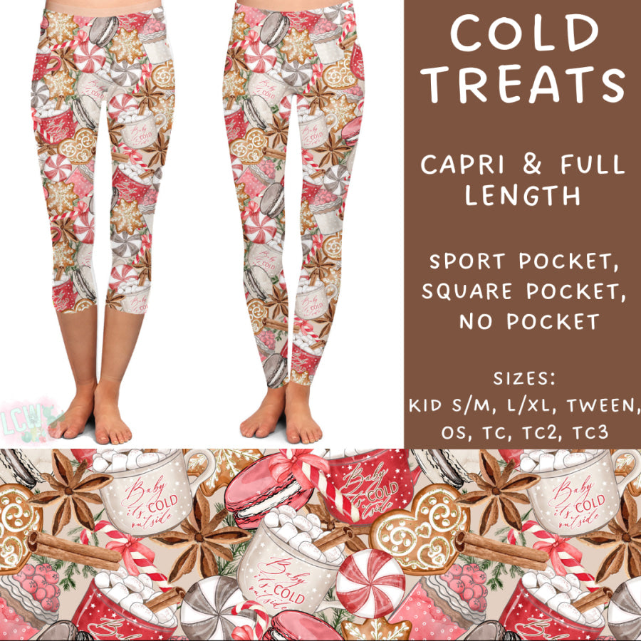 Preorder Custom Styles - Cold Treats - Closes 31 Oct - ETA early Jan 2025 Leggings