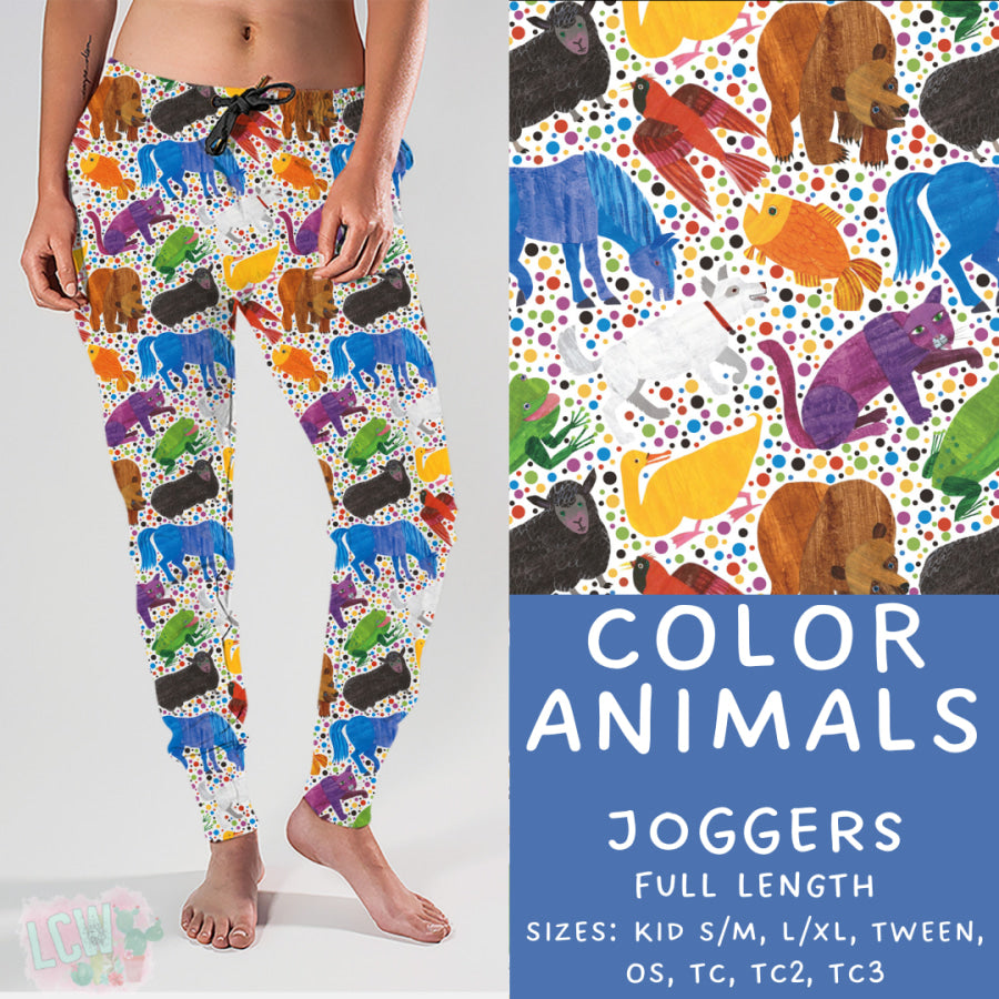 Preorder Custom Styles - Colour Animals - Closes 21 Mar - ETA mid Jun 2025 Leggings