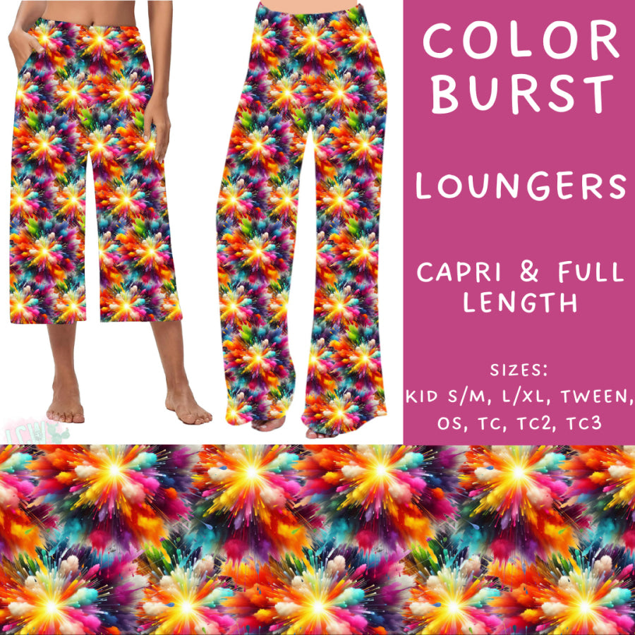 Preorder Custom Styles - Colour Burst - Closes 6 Dec - ETA late Feb 2025 Leggings