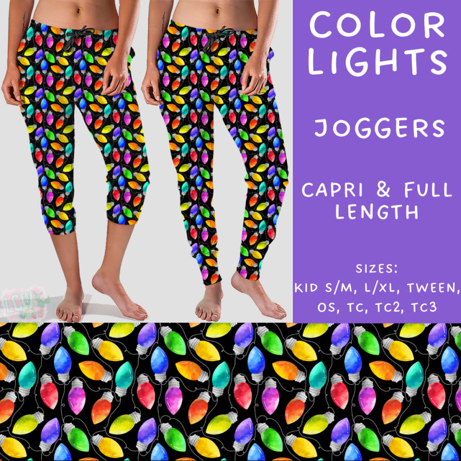 Preorder Custom Styles - Colour Lights - Closes 31 Oct - ETA early Jan 2025 Leggings