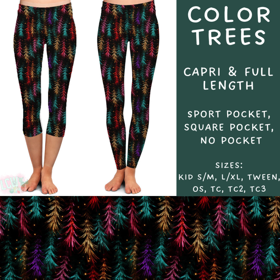 Preorder Custom Styles - Colour Trees - Closes 31 Oct - ETA early Jan 2025 Leggings