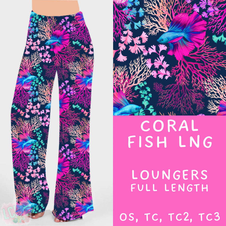 Preorder Custom Styles - Coral Fish - Closes 20 Mar - ETA mid Jun 2025 Leggings