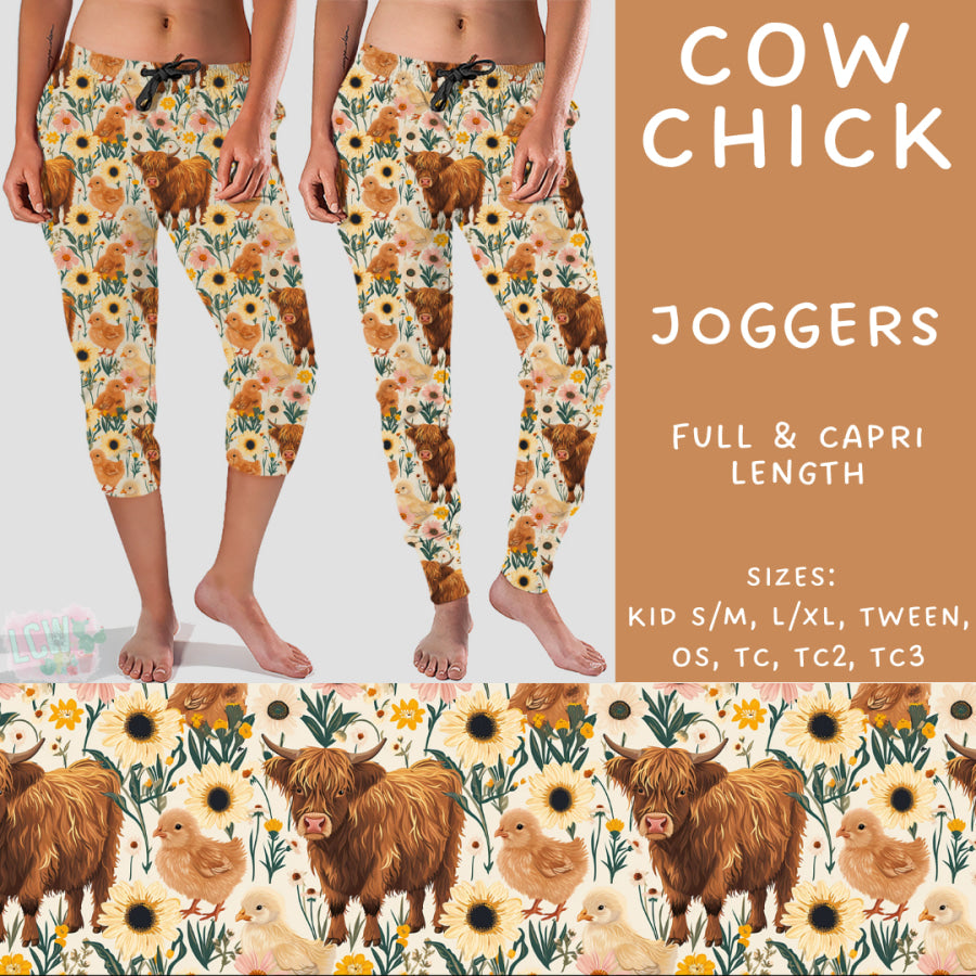 Preorder Custom Styles - Cow Chick - Closes 31 Mar - ETA late May 2025 Leggings