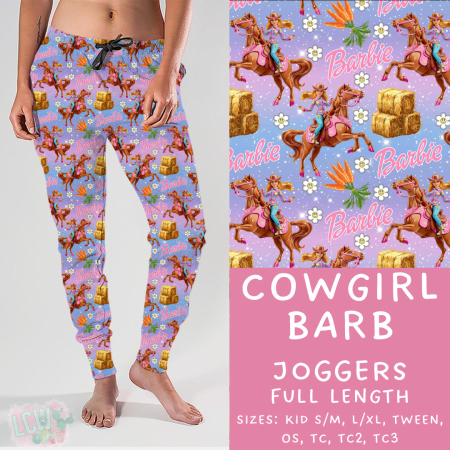 Preorder Custom Styles - Cow Girl Barb - Closes 29 Jan - ETA late Apr 2025 Leggings