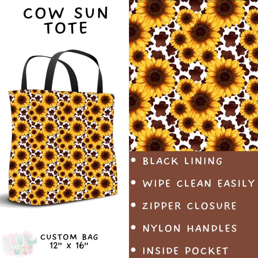 Preorder Custom Styles - Cow Sun - Closes 10 Mar - ETA early Jun 2025 Leggings