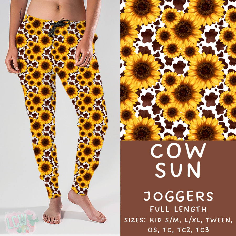 Preorder Custom Styles - Cow Sun - Closes 10 Mar - ETA early Jun 2025 Leggings