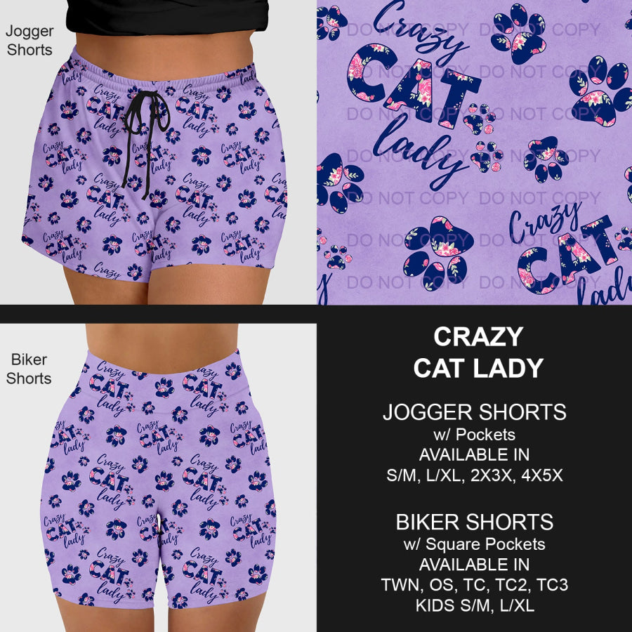 PREORDER Custom Styles - Crazy Cat Lady - Closes 18 Mar - ETA mid Jun 2025 Loungewear