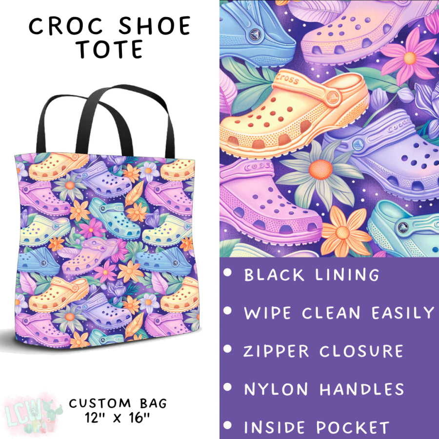 Preorder Custom Styles Croc Shoe Closes 11 Sep ETA late Nov 2025 Leggings