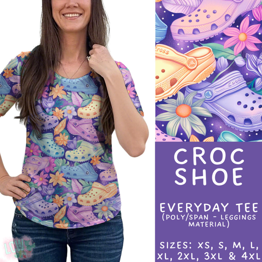 Preorder Custom Styles Croc Shoe Closes 11 Sep ETA late Nov 2025 Leggings