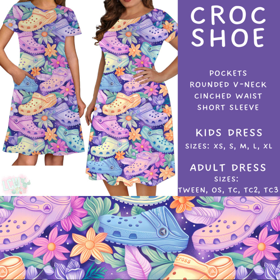 Preorder Custom Styles Croc Shoe Closes 11 Sep ETA late Nov 2025 Leggings