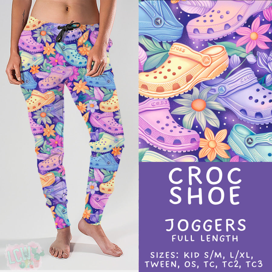 Preorder Custom Styles Croc Shoe Closes 11 Sep ETA late Nov 2025 Leggings