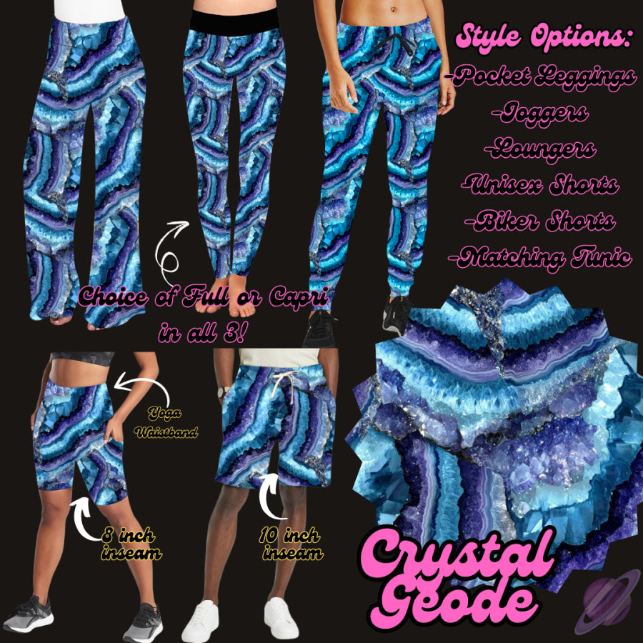 Preorder Custom Styles - Crystal Geode - Closes 23 Mar - ETA late Jun 2025 Streetwear